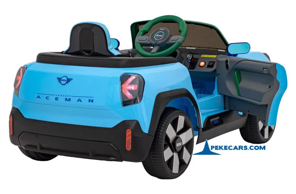 MINI ACEMAN 12V 2.4G Azul puerta
