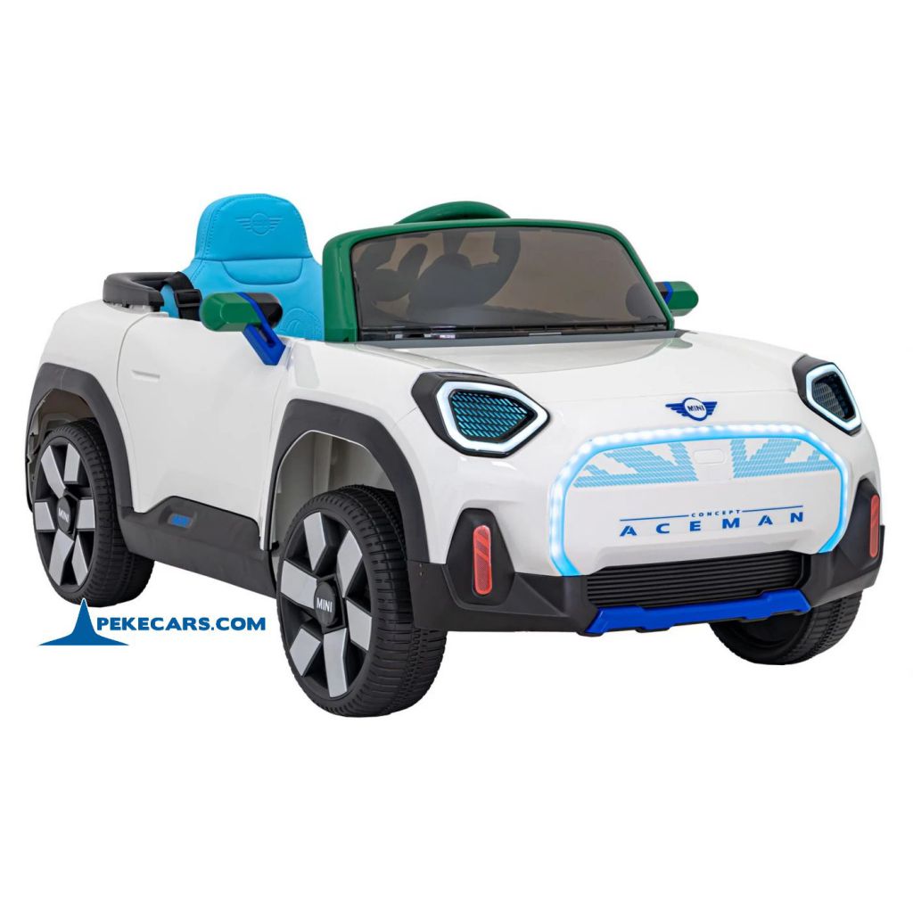 MINI ACEMAN 12V 2.4G Blanco perspectiva