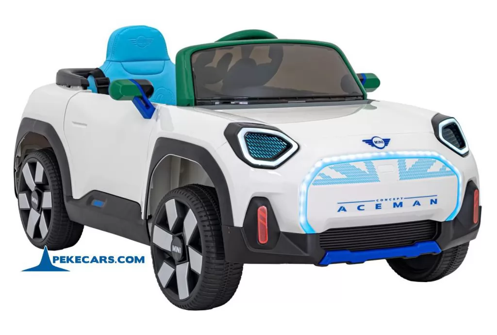 MINI ACEMAN 12V 2.4G Blanco perspectiva