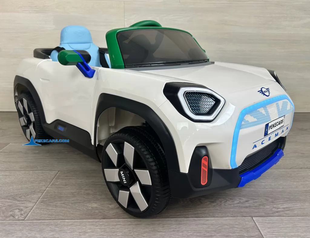 MINI ACEMAN 12V 2.4G Blanco frontal derecho