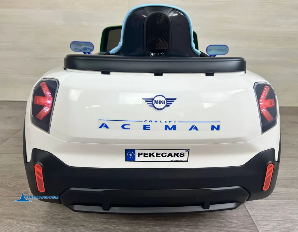 MINI ACEMAN 12V 2.4G Blanco parte trasera