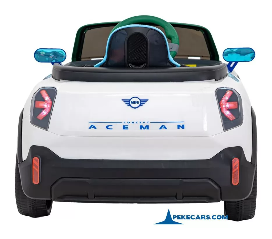 MINI ACEMAN 12V 2.4G Blanco vista trasera
