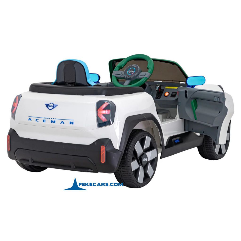 MINI ACEMAN 12V 2.4G Blanco puerta
