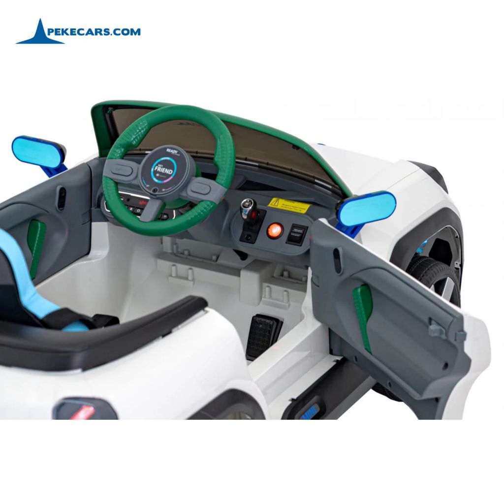 MINI ACEMAN 12V 2.4G Blanco interior