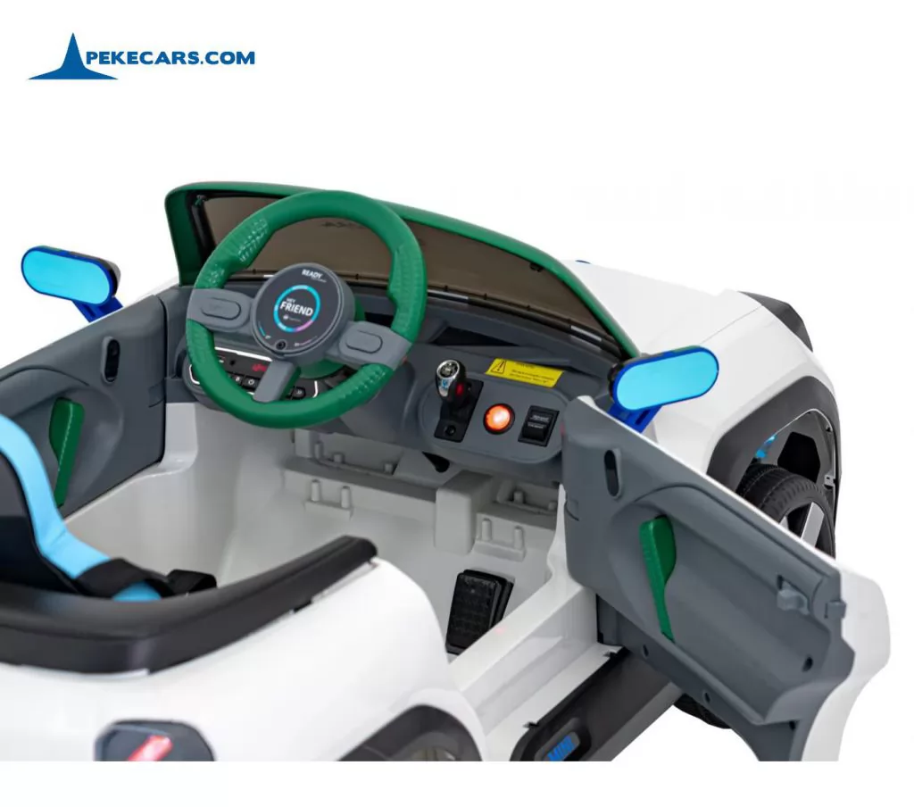 MINI ACEMAN 12V 2.4G Blanco interior