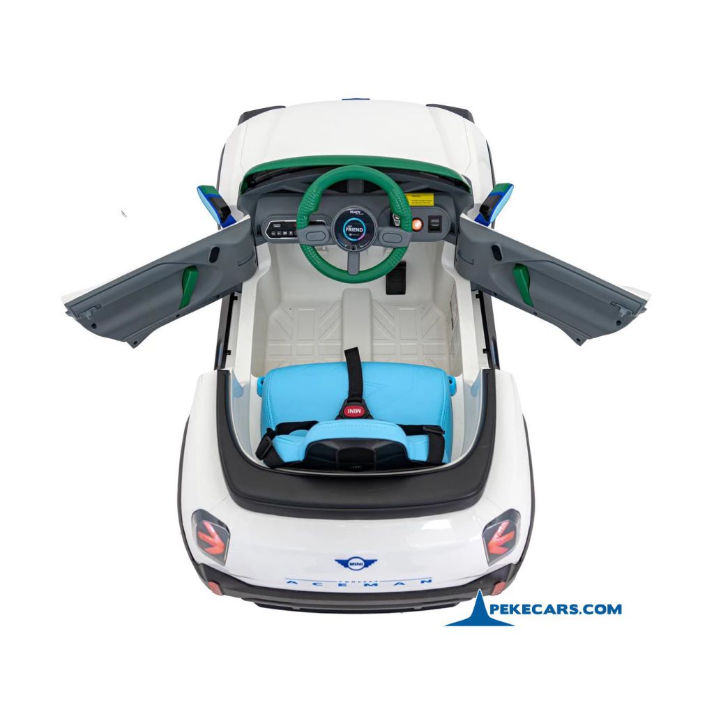 MINI ACEMAN 12V 2.4G Blanco desde arriba