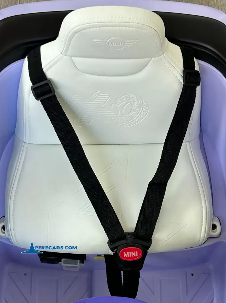 MINI ACEMAN 12V 2.4G Morado asiento polipiel