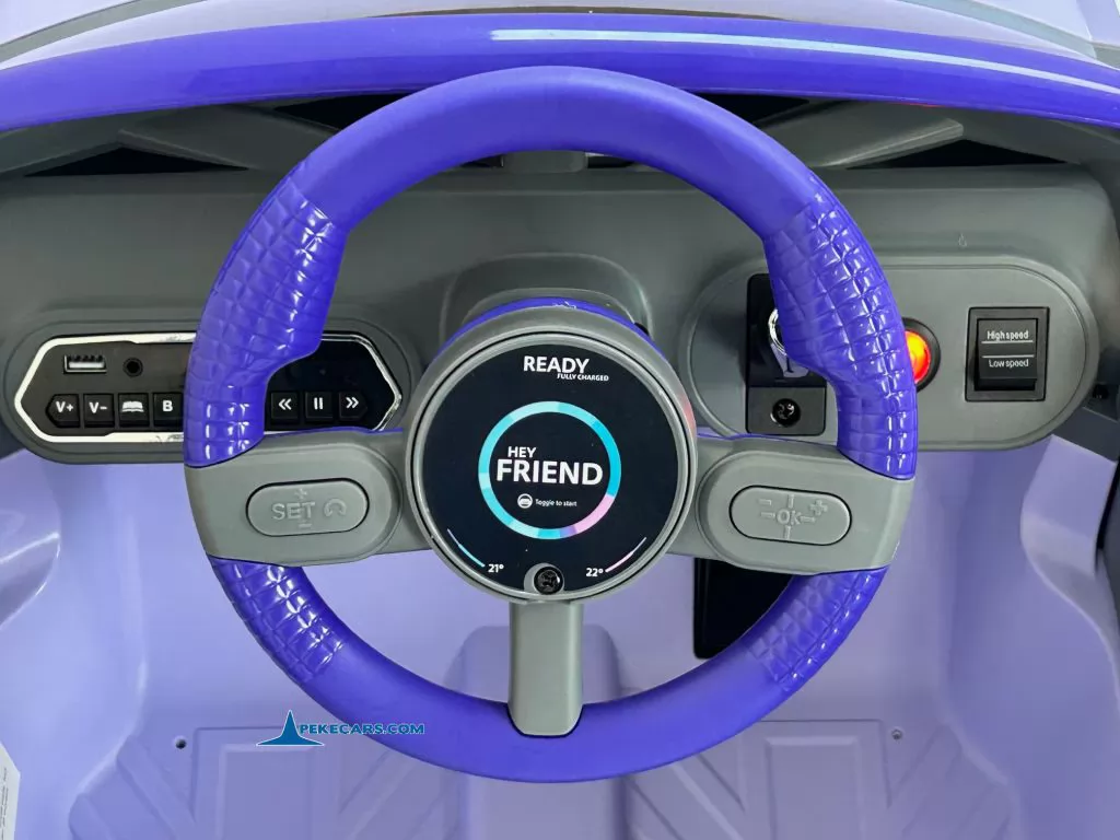 MINI ACEMAN 12V 2.4G Morado volante