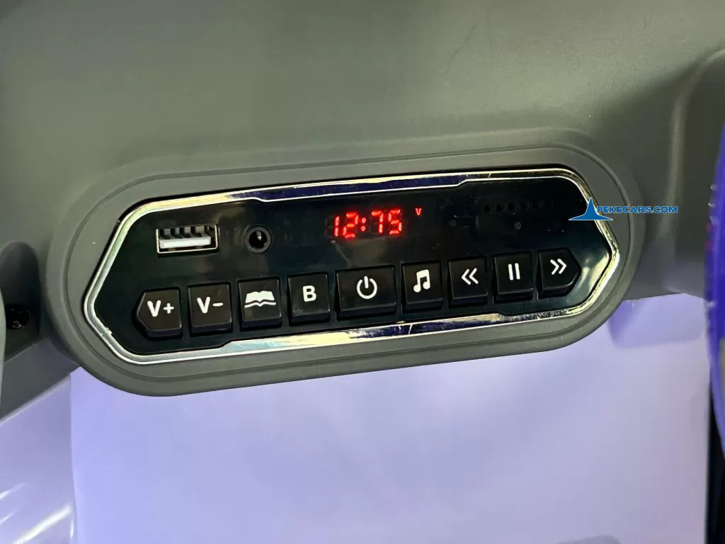 MINI ACEMAN 12V 2.4G Morado reproductor mp3