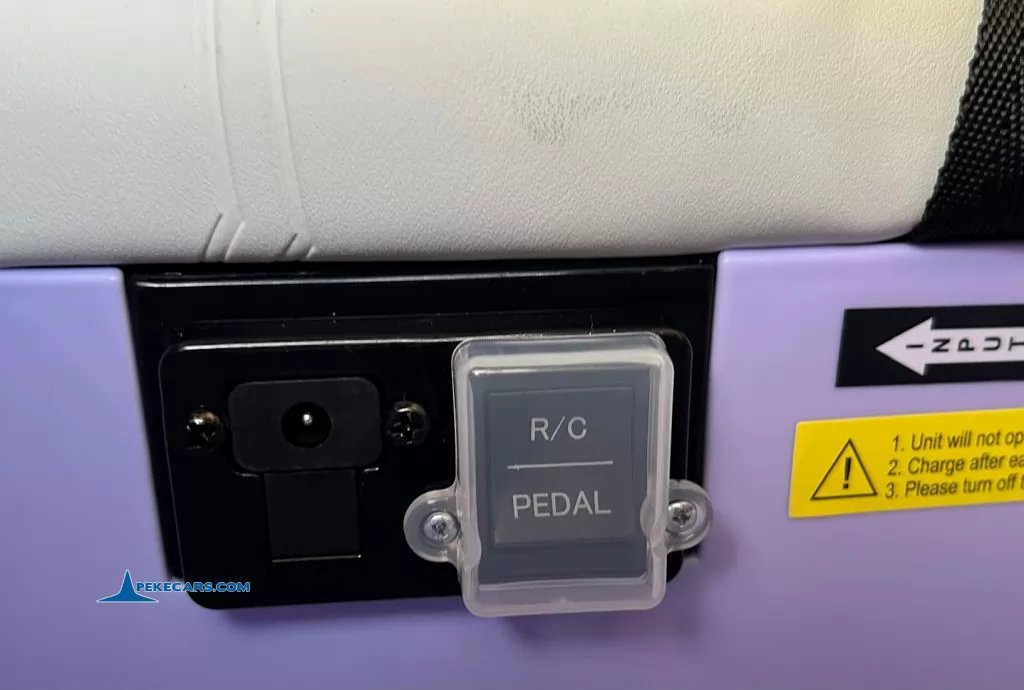 MINI ACEMAN 12V 2.4G Morado encendido