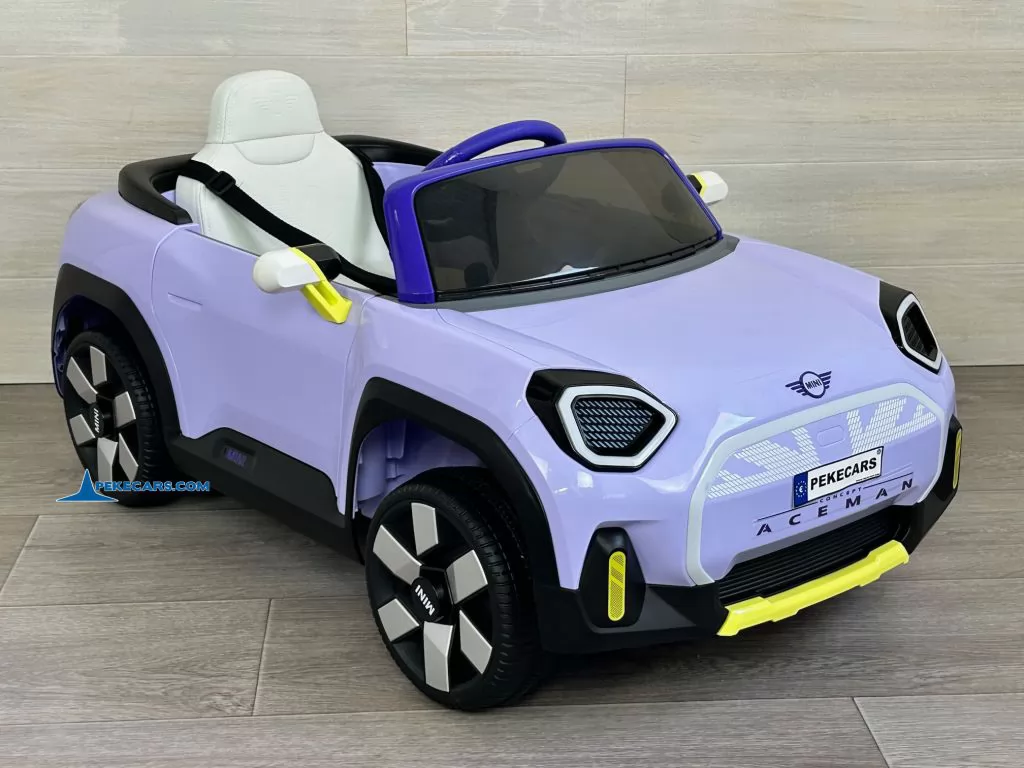 MINI ACEMAN 12V 2.4G Morado frente derecha
