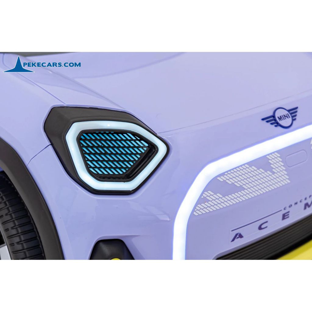 MINI ACEMAN 12V 2.4G Morado faro