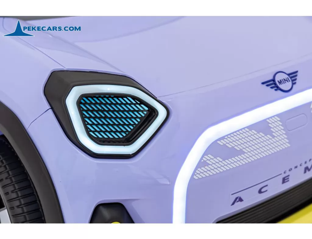 MINI ACEMAN 12V 2.4G Morado faro