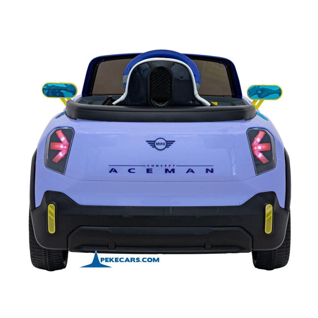 MINI ACEMAN 12V 2.4G Morado parte de atras