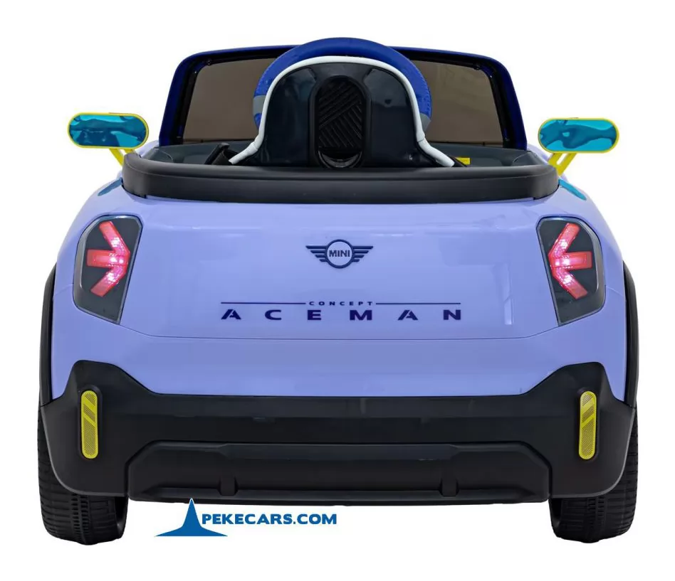 MINI ACEMAN 12V 2.4G Morado parte de atras