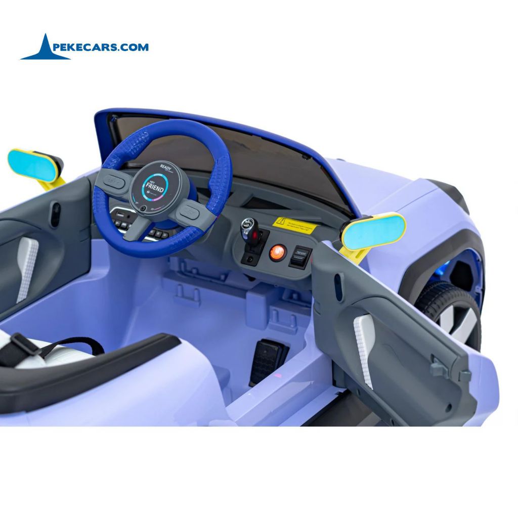 MINI ACEMAN 12V 2.4G Morado interior