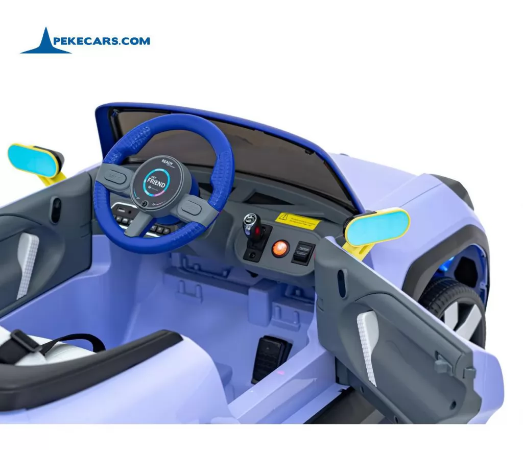 MINI ACEMAN 12V 2.4G Morado interior