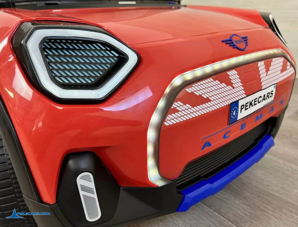 MINI ACEMAN 12V 2.4G Rojo luces frontales