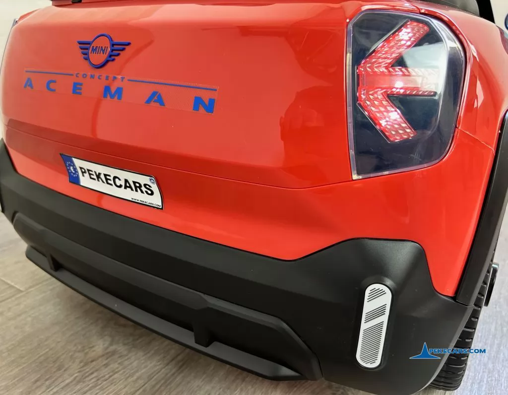 MINI ACEMAN 12V 2.4G Rojo luces freno trasero