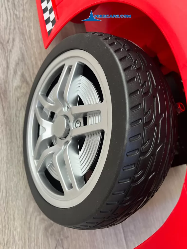 mini style rojo coches para niños ruedas