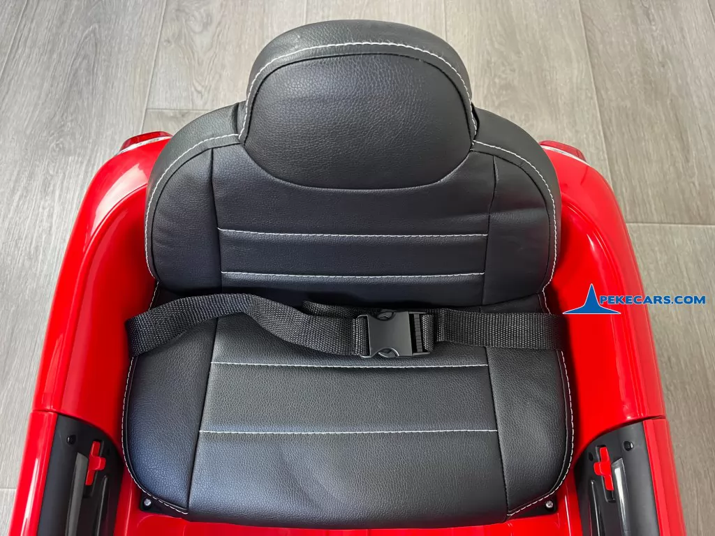 mini style rojo coches para niños asiento