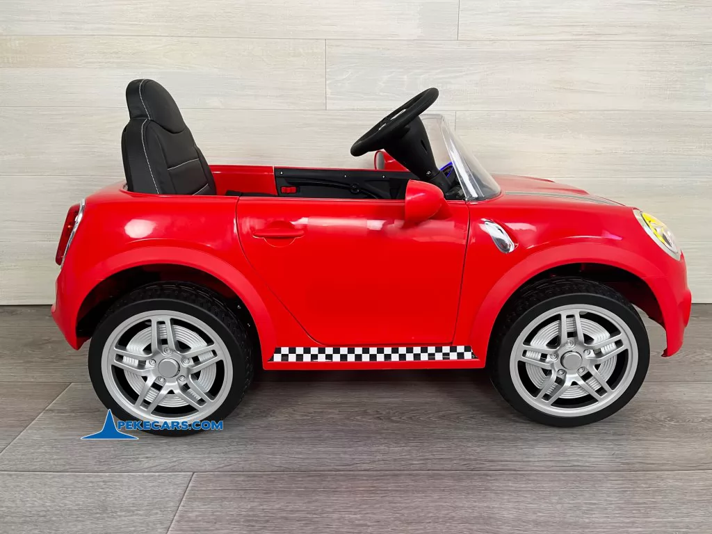 mini style rojo coches teledirigidos lateral izquierda