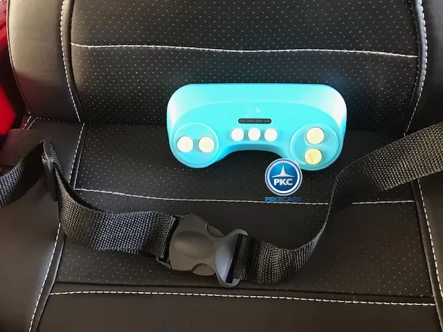 Coche electrico para niños Mini Style rojo metalizado