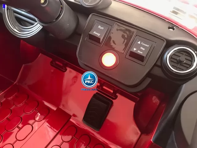 Coche electrico para niños Mini Style rojo metalizado