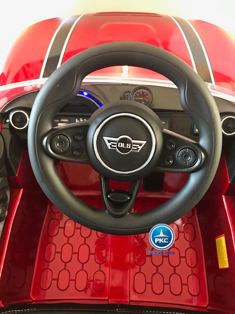 Coche electrico para niños Mini Style rojo metalizado