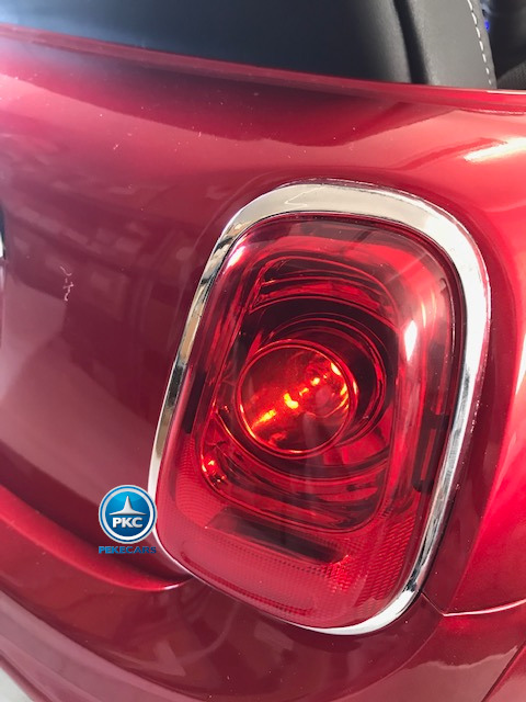 Coche electrico para niños Mini Style rojo metalizado