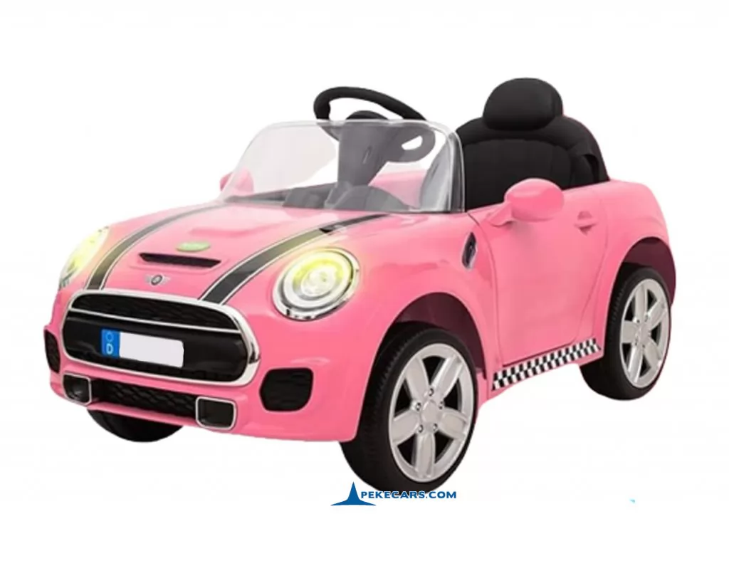 Coche electrico para niños Mini Style rosa