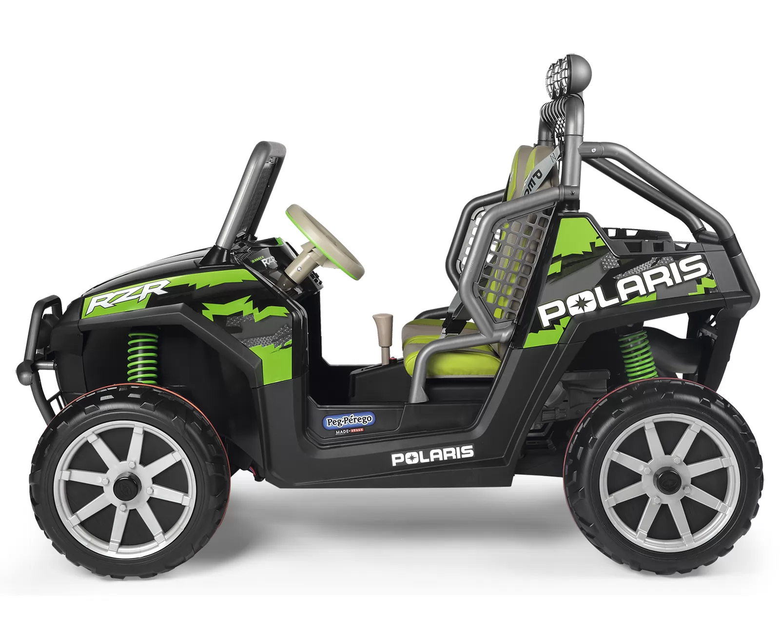 Todoterreno Polaris green shadow 24V lateral