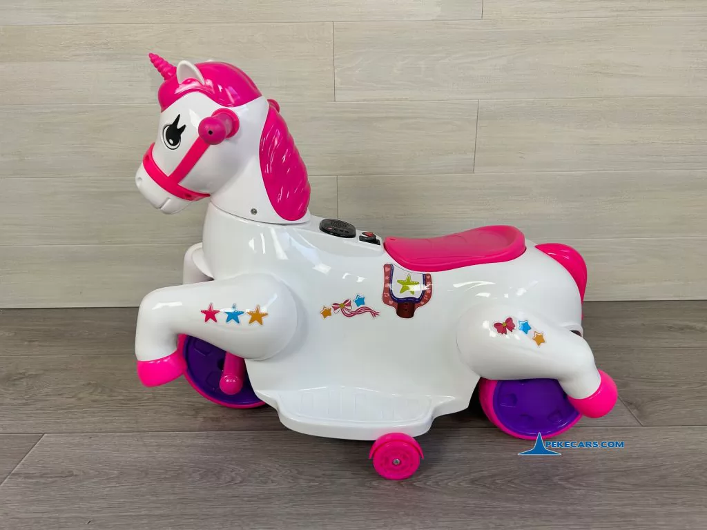 Pony Eléctrico 12V Rosa