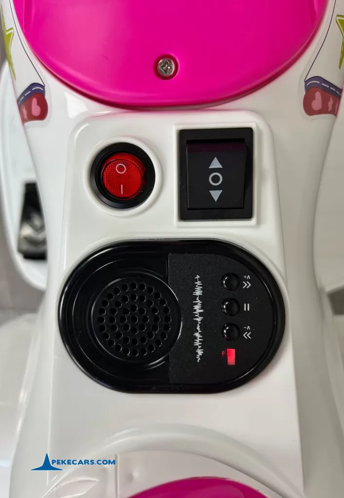 Pony Eléctrico 12V Rosa