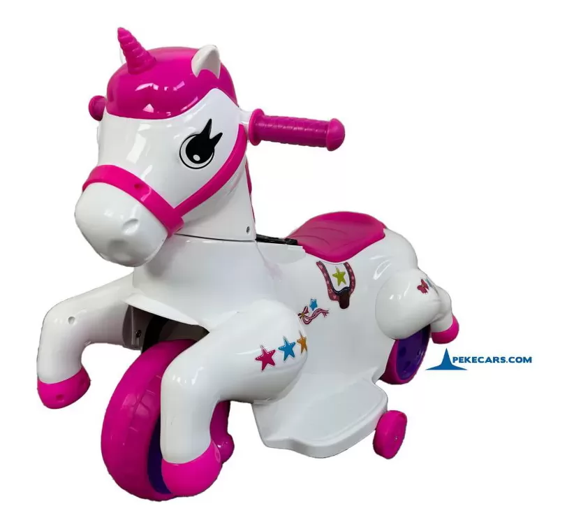Pony Eléctrico 12V Rosa
