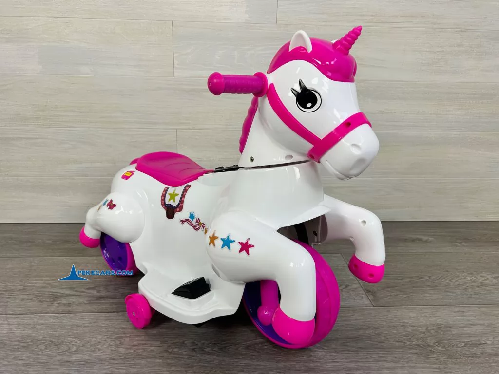 Pony Eléctrico 12V Rosa