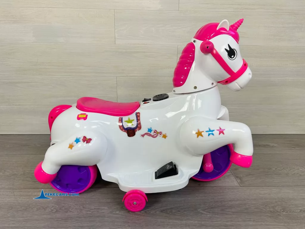 Pony Eléctrico 12V Rosa