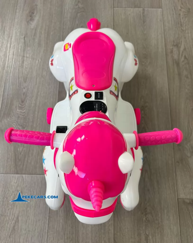 Pony Eléctrico 12V Rosa