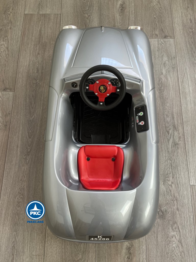 Porsche 356 Nº1 6V Gris desde arriba
