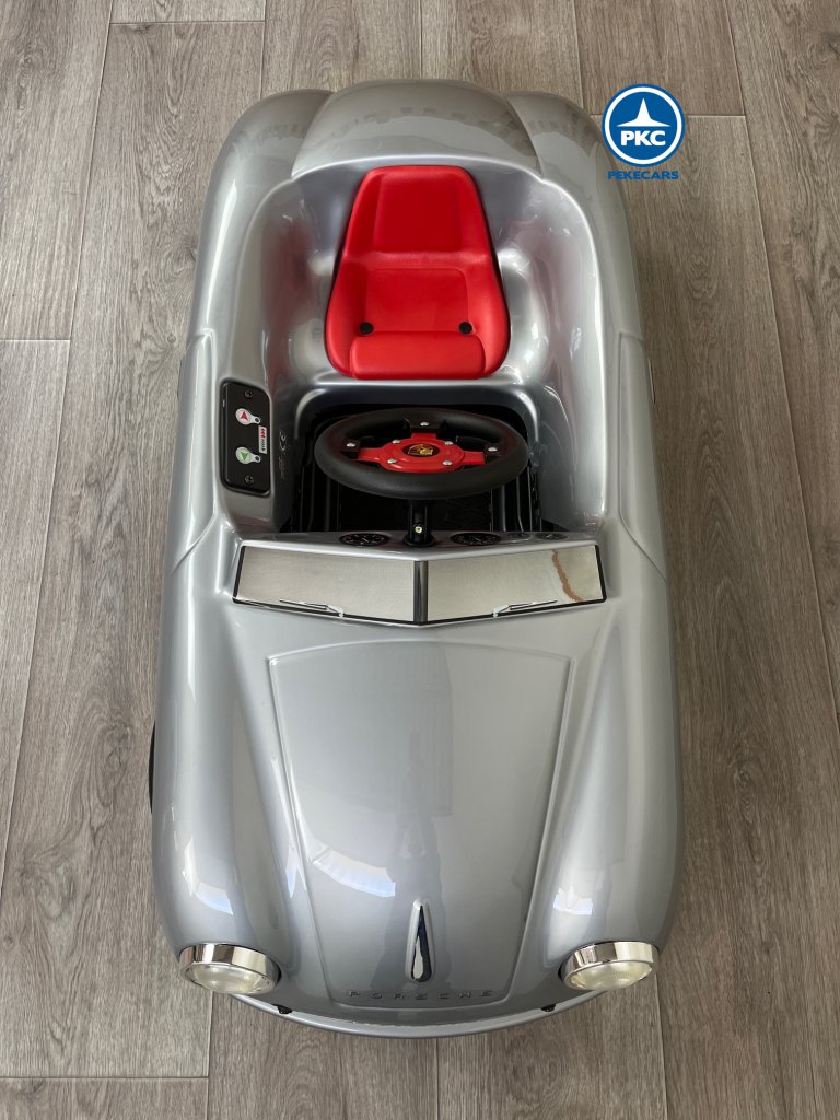 Porsche 356 Nº1 6V Gris vista aérea