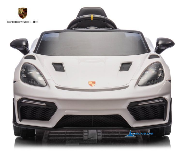 Porsche 718 Spyder RS 12V 2.4G Blanco parabrisas