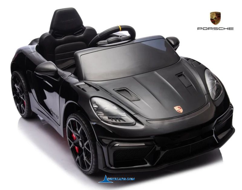 Porsche 718 Spyder RS 12V 2.4G Negro Metalizado frontal