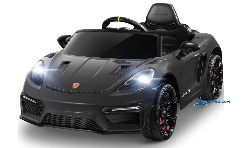 Porsche 718 Spyder RS 12V 2.4G Negro Metalizado