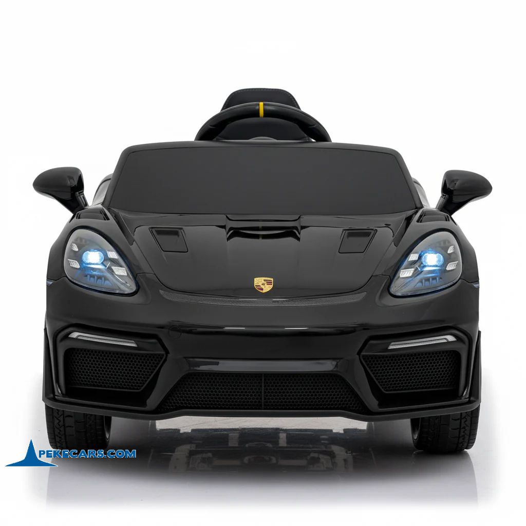 Porsche 718 Spyder RS 12V 2.4G Negro Metalizado