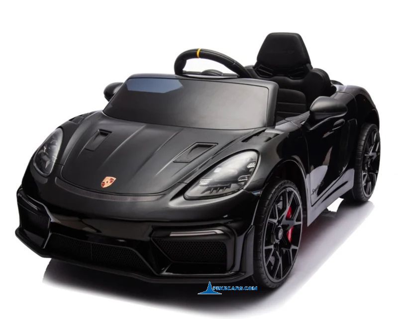 Porsche 718 Spyder RS 12V 2.4G Negro Metalizado