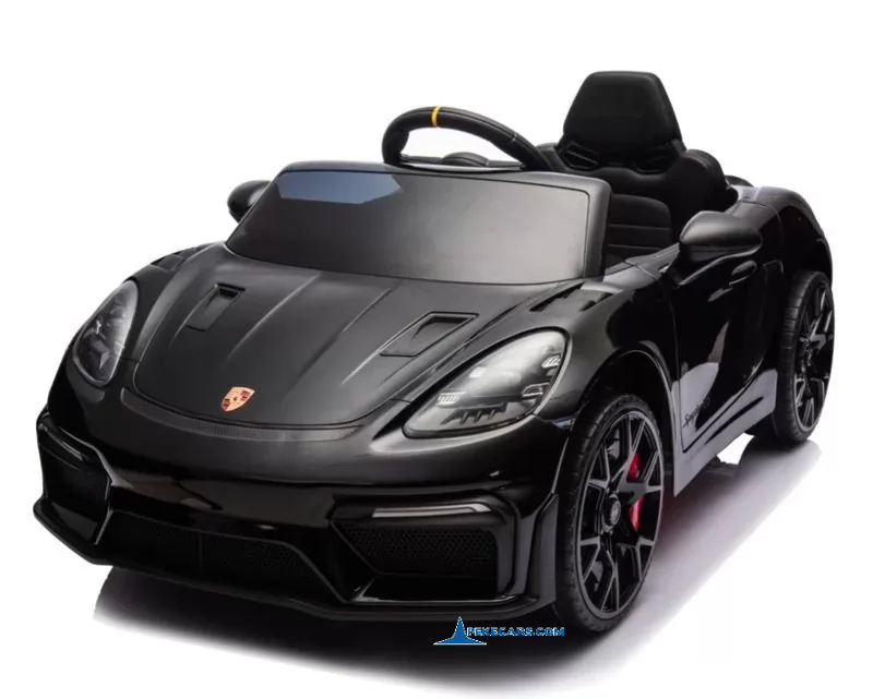 Porsche 718 Spyder RS 12V 2.4G Negro Metalizado