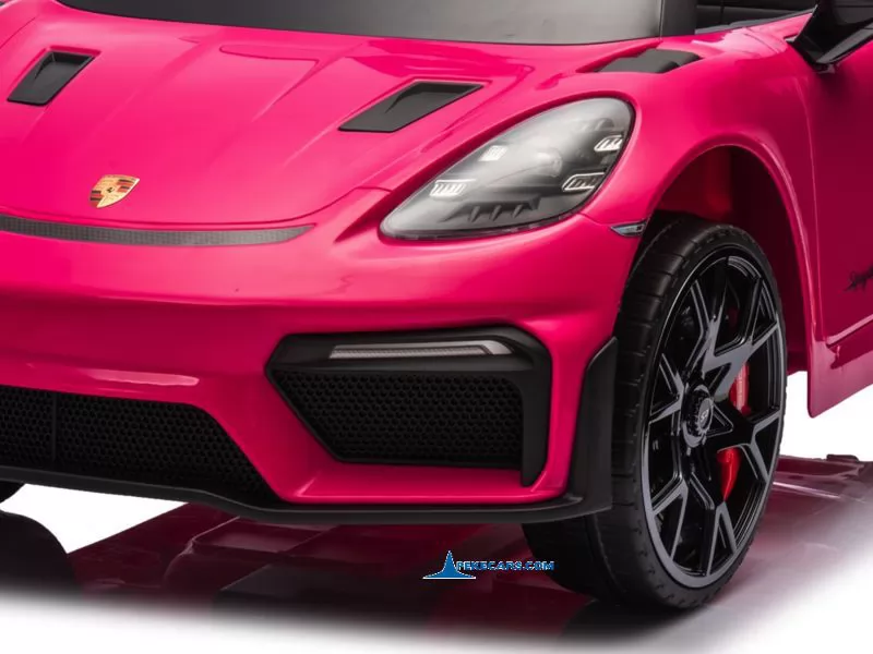 Porsche 718 Spyder RS 12V 2.4G Rosa faros