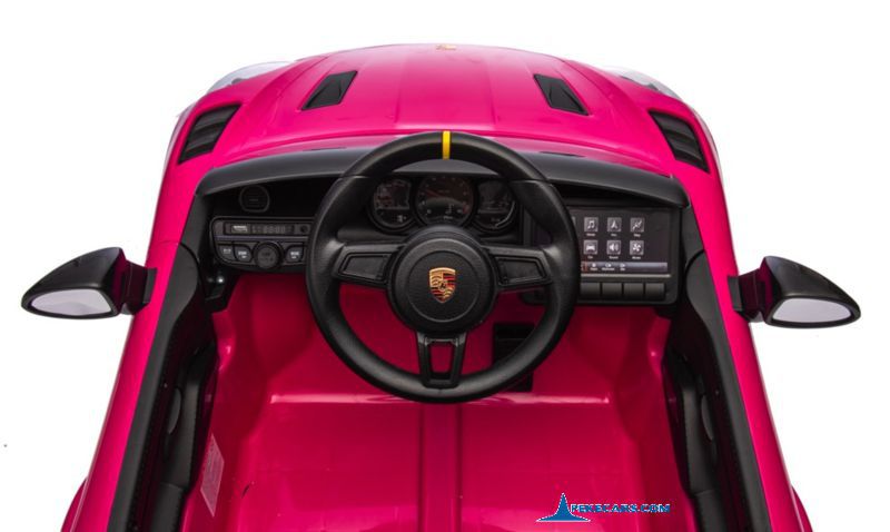 Porsche 718 Spyder RS 12V 2.4G Rosa volante