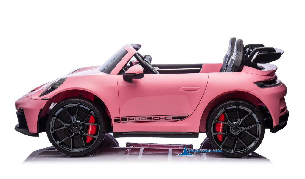 Porsche 911 GT3 24V 2 Plazas 2.4G Rosa Metalizado lateral