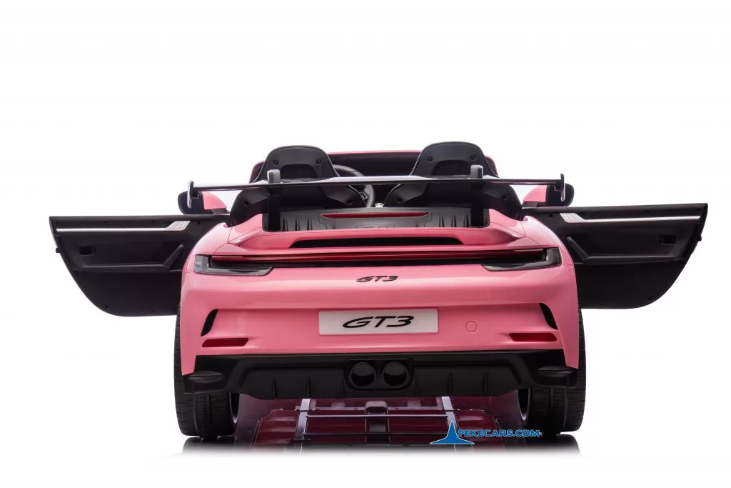 Porsche 911 GT3 24V 2 Plazas 2.4G Rosa Metalizado parte trasera